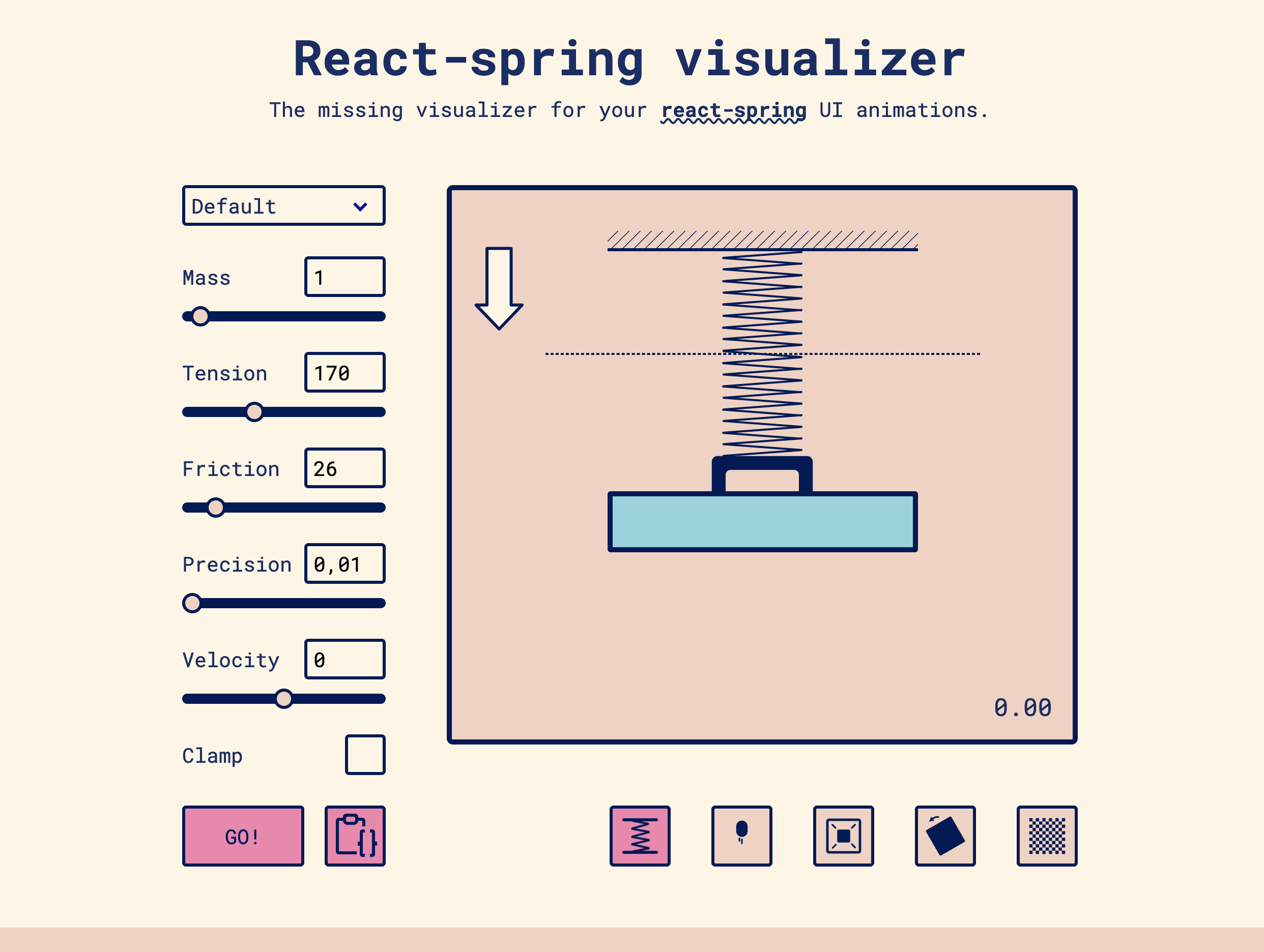 React-spring visualizer, tweak your spring configuration